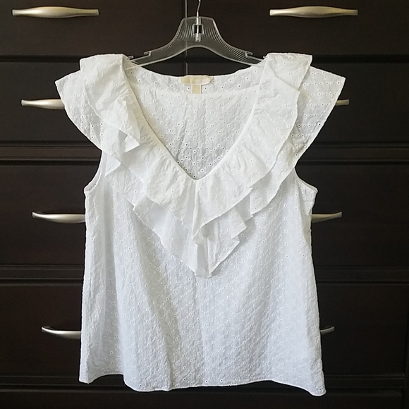 MICHAEL Michael Kors Tops - MICHAEL KORS white lace top